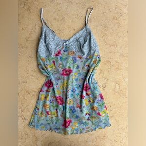 butterfly lingerie slip sheer with lace